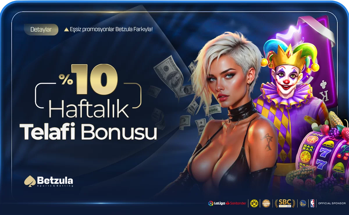 Betzula %10 HAFTALIK TELAFİ BONUSU