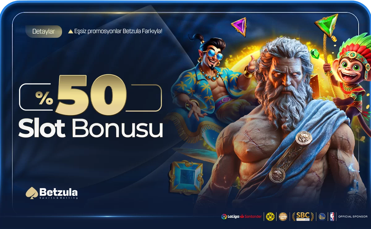 Betzula %50 SLOT BONUSU !